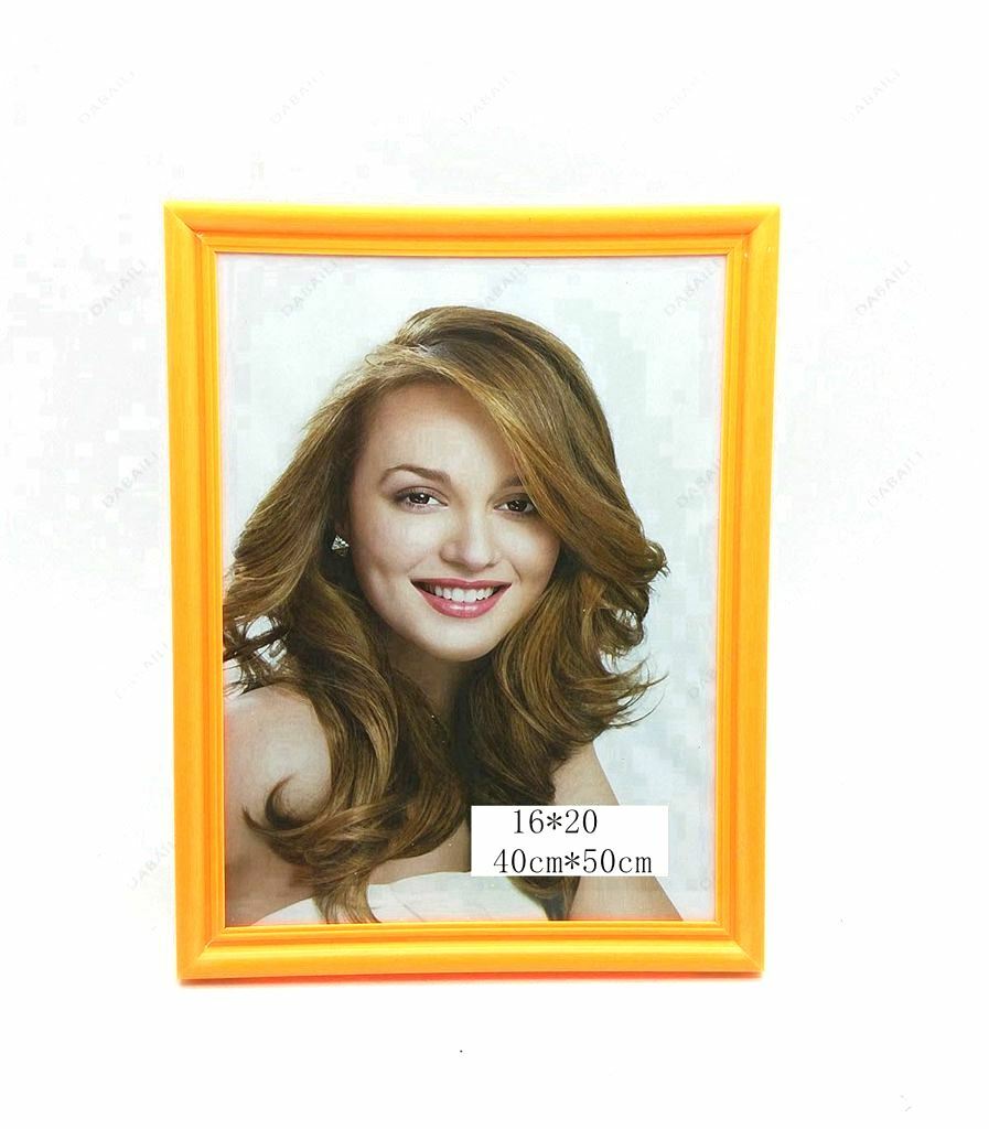 Cornice Per Foto Fotografie Quadri Tele Dimensioni 40x50cm Arancione bal