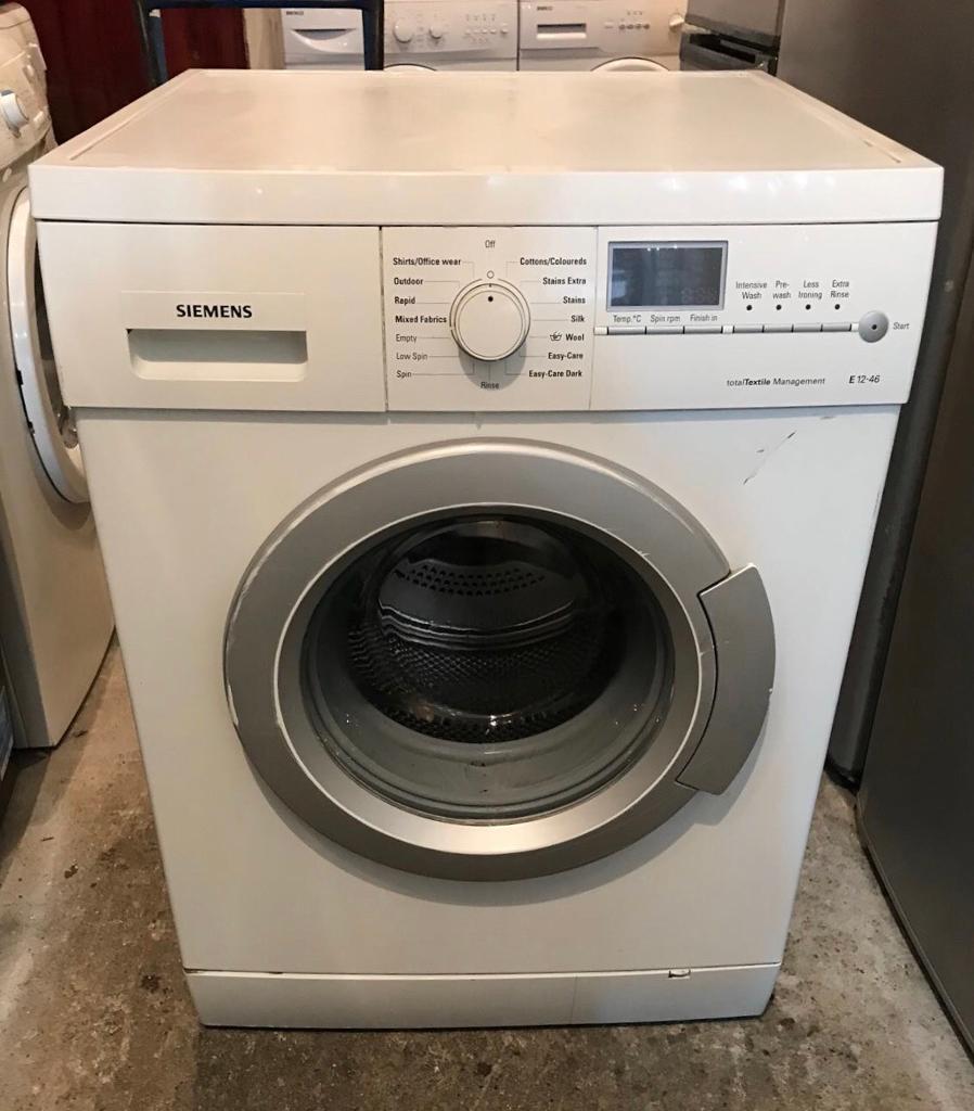 Digital Siemens E12.46 Washing Machine (Fully Working & 3 Month Warranty) in Leyton, London