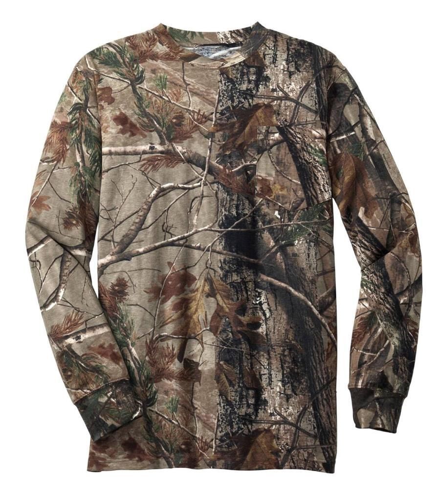 AP Realtree Youth T-shirt With Camouflage Long Sleeves Hunting Outdoors