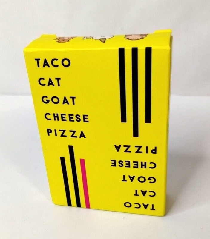 Taco Cat Goat Cheese Pizza Card Game New