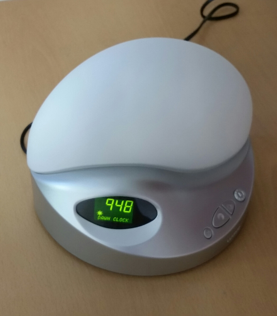 Lumie Bodyclock Advanced 200 wakeup light alarm clock (SAD light
