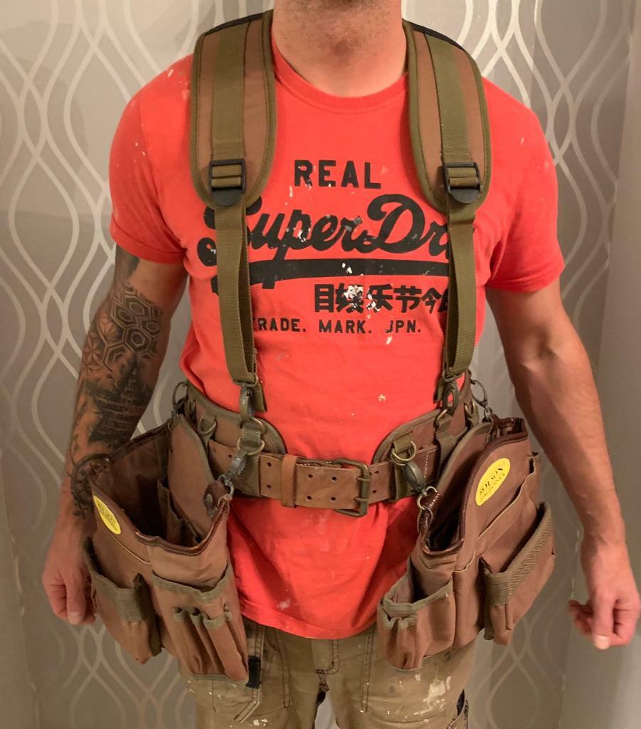 Heavy duty tool harness/belt, hardly used in Plymouth, Devon Gumtree