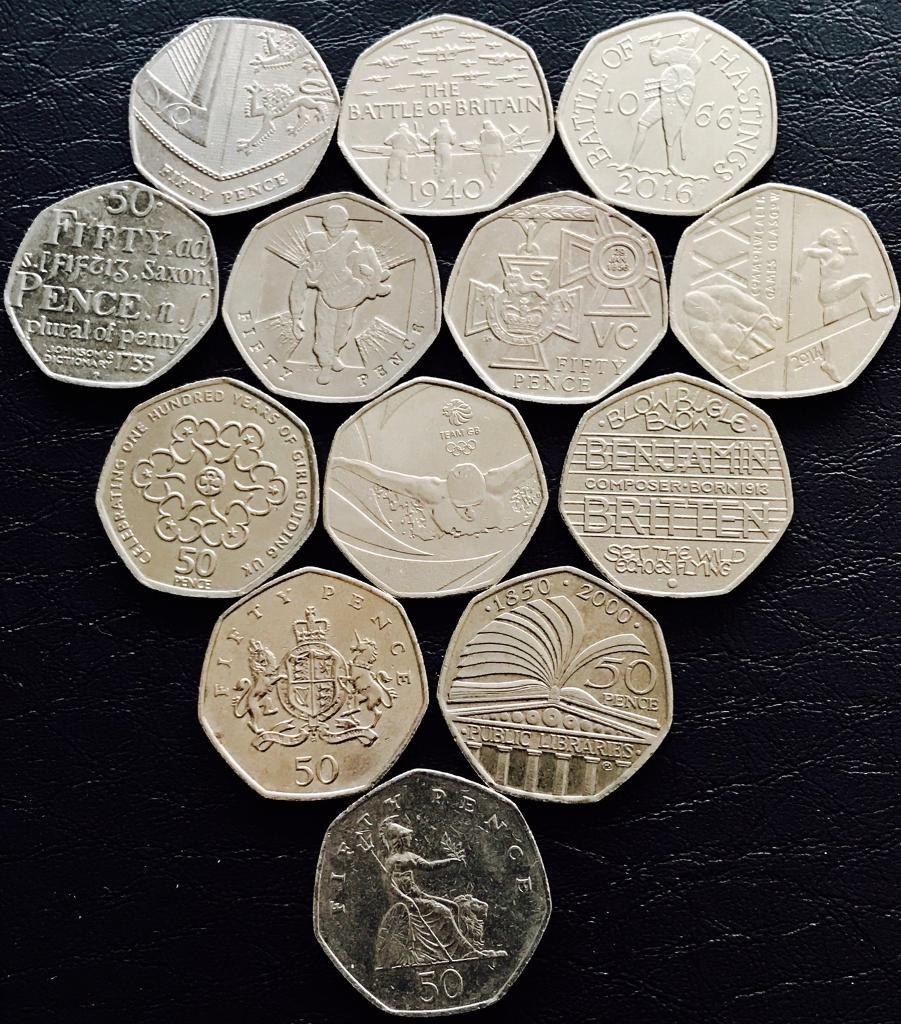 50p coin collection in Beechdale, Nottinghamshire Gumtree