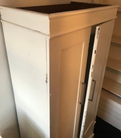 Antique 1900s The Valet Gentleman S Compactum Wardrobe In
