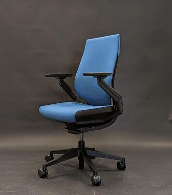 Steelcase Gesture- Royal Blue  (Rare Color) Wrapped Back