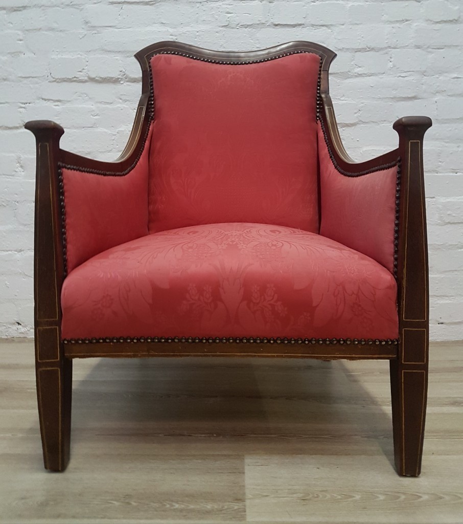 Late Victorian Fireside Chair (DELIVERY AVAILABLE FOR THIS ITEM OF