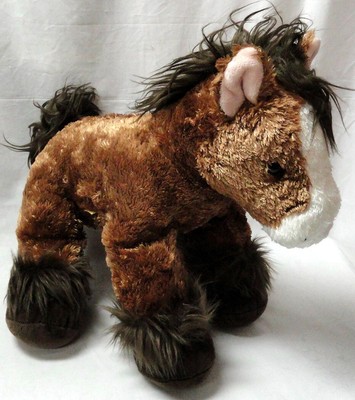 BABW PAWSOME PONY Retired Brown Clydesdale Horse 15