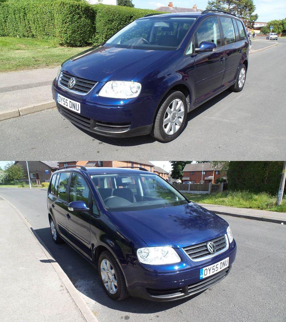 2005 (55 reg) VOLKSWAGEN TOURAN 1.9 TDI SE 5Dr MPV, DIESEL, MANUAL