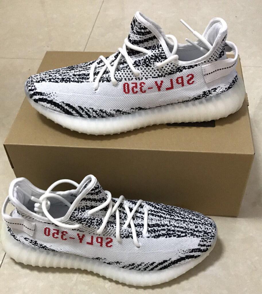 Sneaker Art Adidas Yeezy Boost 350 V2 Zebra w YouTube
