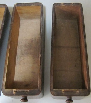 4 VINTAGE OAK DRAWERS 1910 SINGER TREADLE SEWING MACHINE CABINET