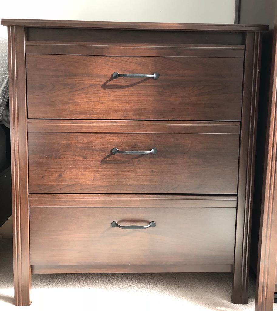 Ikea Brusali Chest Of Drawers Brown In Longridge Lancashire
