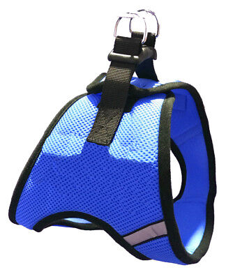 Nylon Mesh Easy Step-In Quick-Release Padded Soft Puppy Pet Dog Harness