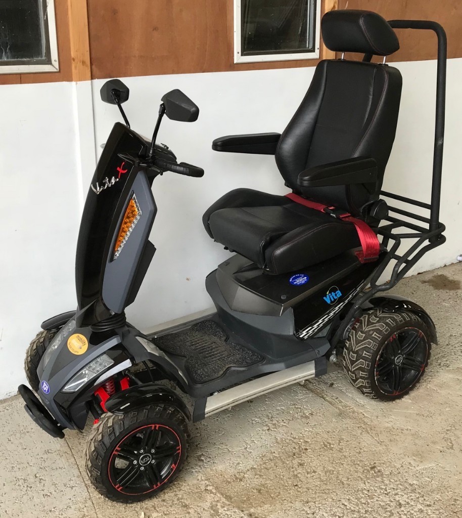 TGA VITA X large off road capable 8mph full suspension pavement