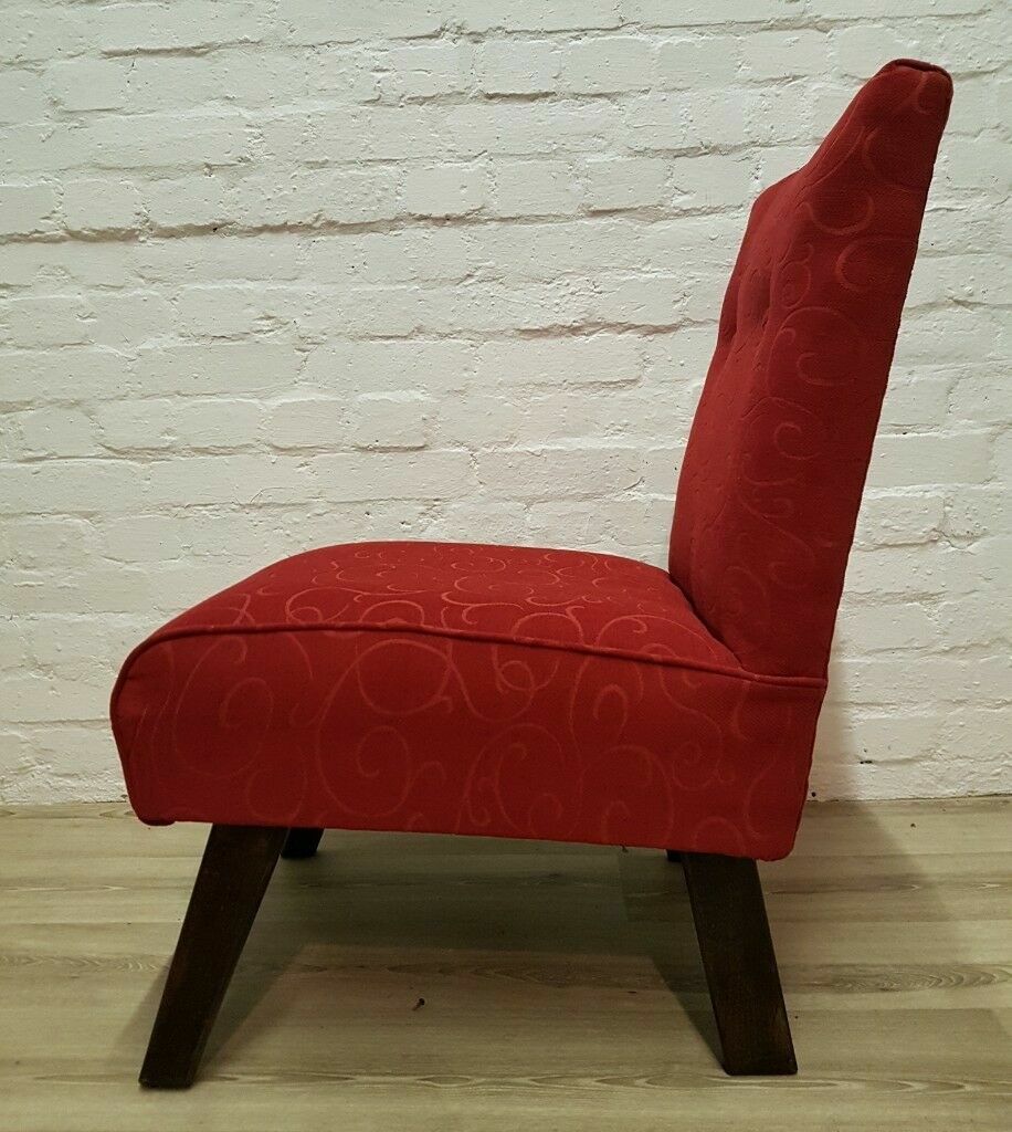 Upholstered Cocktail Chair (DELIVERY AVAILABLE FOR THIS ITEM OF