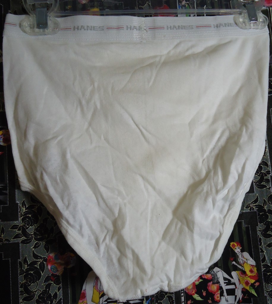 NOS Vtg 80s Hanes 100% Cotton Tighty White Briefs sz 32 USA Made UNWORN
