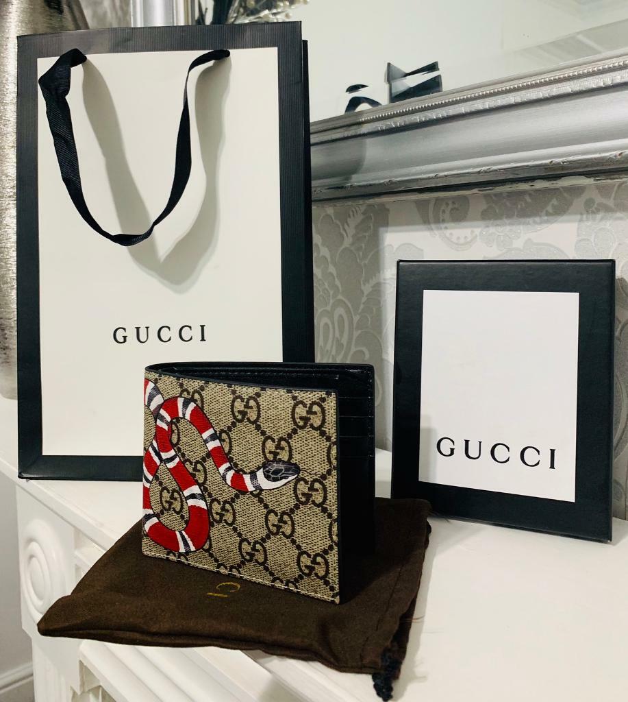Gucci Snake Wallet with Bags and Box in Sheffield, South Yorkshire Gumtree