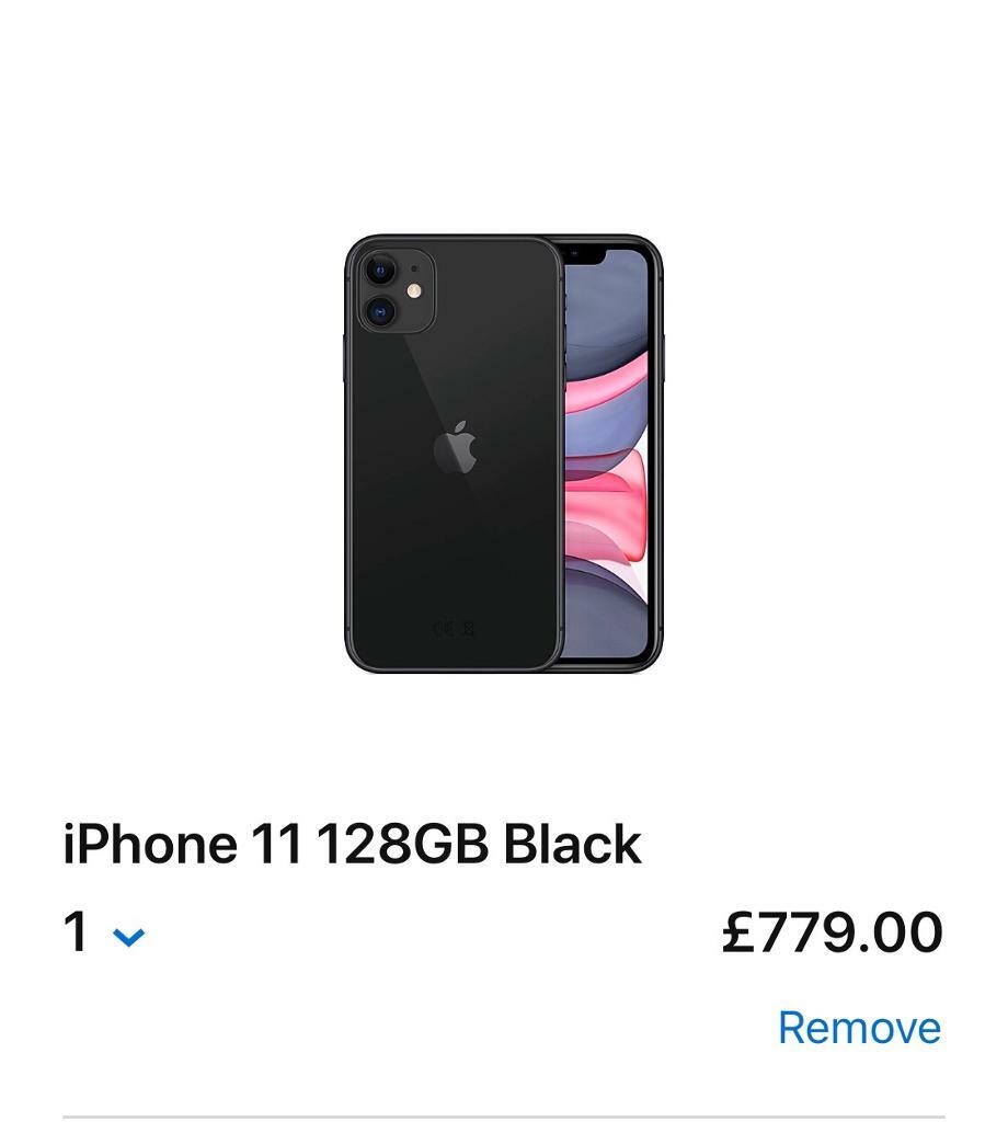 iPhone 11 128gb unlocked black in East End, Glasgow Gumtree