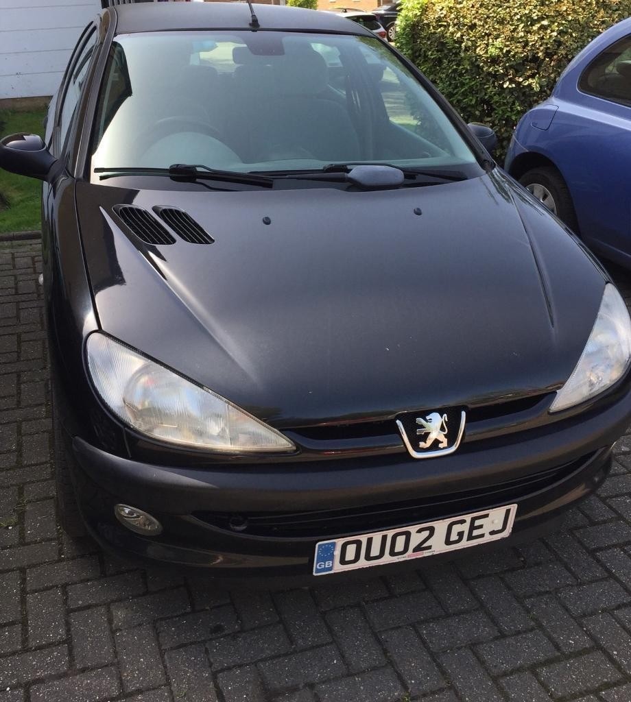 Peugeot 206 HDI GLX 2.0 Diesel - Full Service History. Hatchback, Black,  Manual