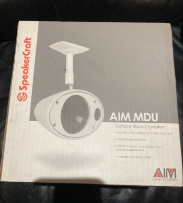 Speaker Craft AIM MDU Surface Mount Speaker - One Speaker
