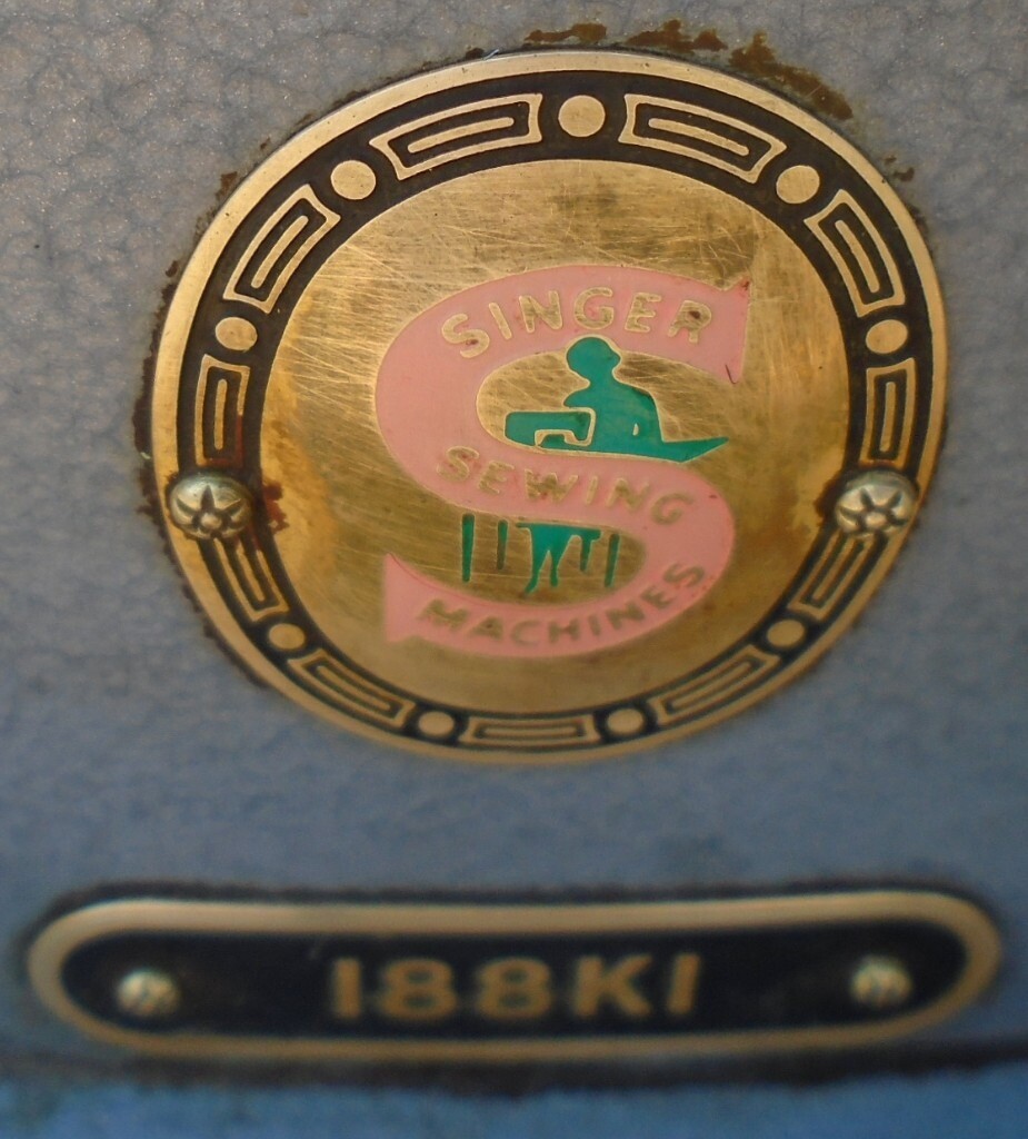 RARE 188K1 Vintage SINGER Sewing Machine Artisan Industrial Heavy Duty