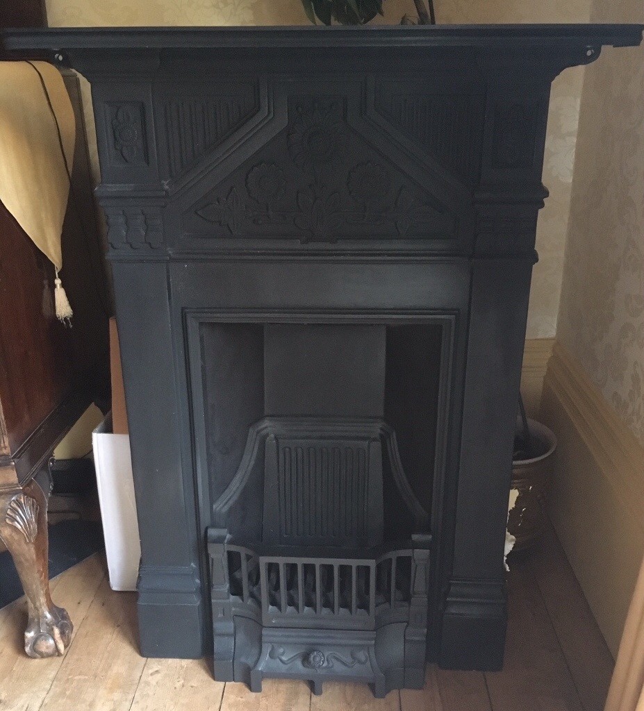 Black cast iron Victorian vintage style fireplace in Jarrow, Tyne and Wear Gumtree