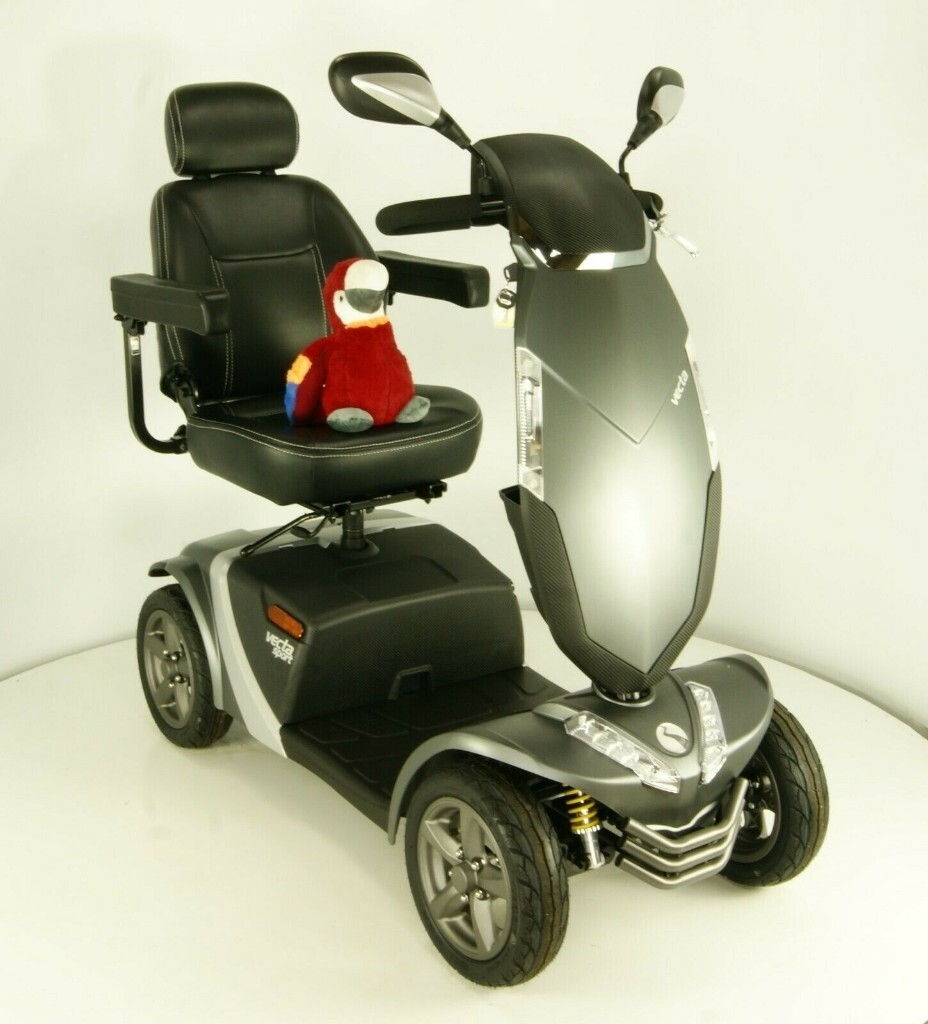 2018 Rascal Vecta Electric Mobility Scooter 8mph Grey in East