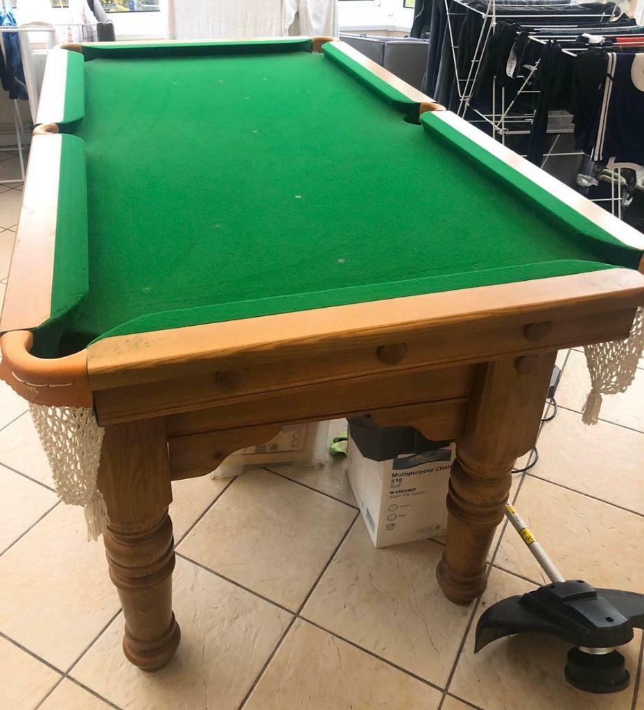 slate bed pool table ebay