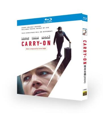 Carry-On (2024) Movie BD 1-Disc All Region Box Set new