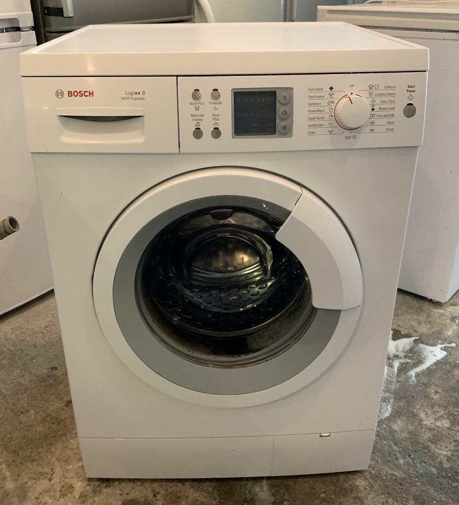 8kg Bosch Logixx 8 Washing Machine (Fully Working & 3 Month Warranty