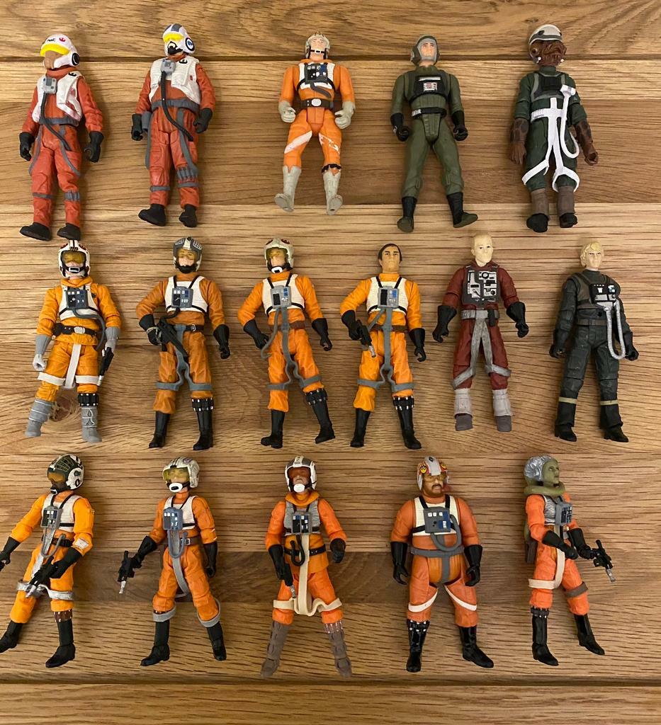 Star Wars pilot figure bundle in Mangotsfield, Bristol Gumtree