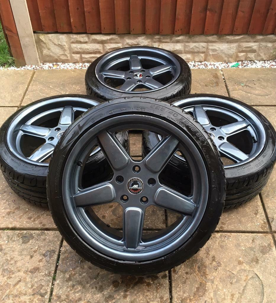 5x120 18” Alutec alloys wheels AC Schnitzer BMW 1 3 5 series E36 E46 ...