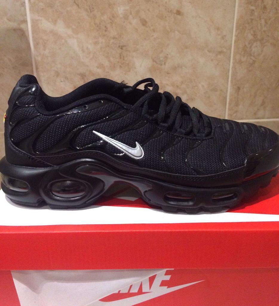 Size 9 Mens Nike Airmax Black TN With Siver Tick (BNIB) | in Rubery ...