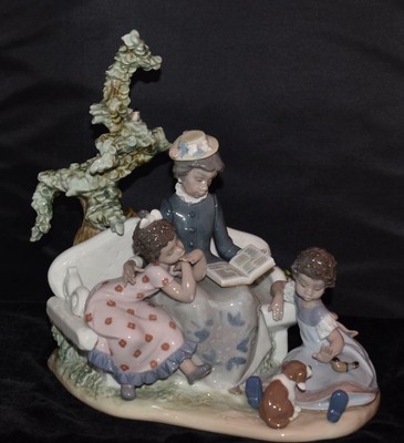 LLADRO Figurine BLACK LEGACY -FAMILY ROOTS- #5371- A Ramos - Ret 2007-MINT - B