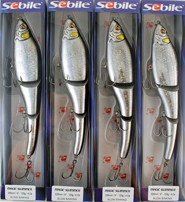 Sebile-bongas Minnow floating TOPWATER-Big Game-Neuf 95mm-21g