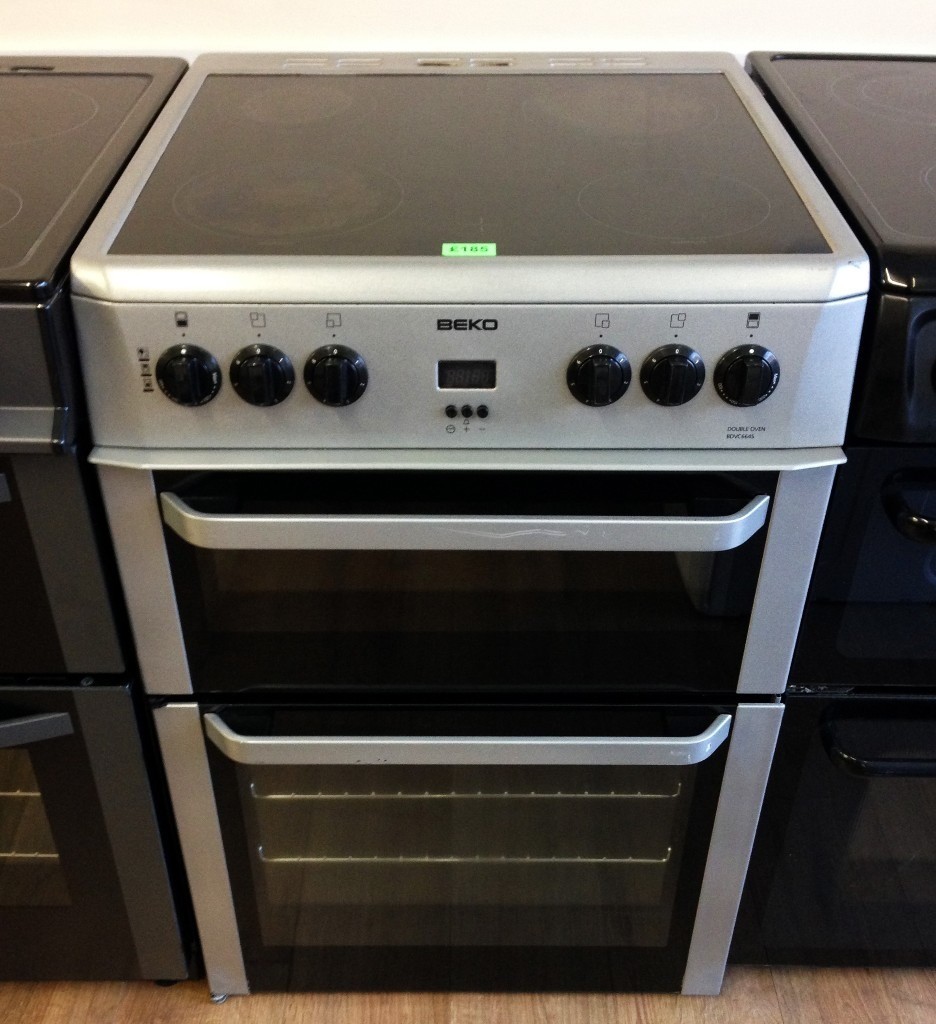  Beko  Silver 60cm Fan Assisted ELECTRIC COOKER  in 