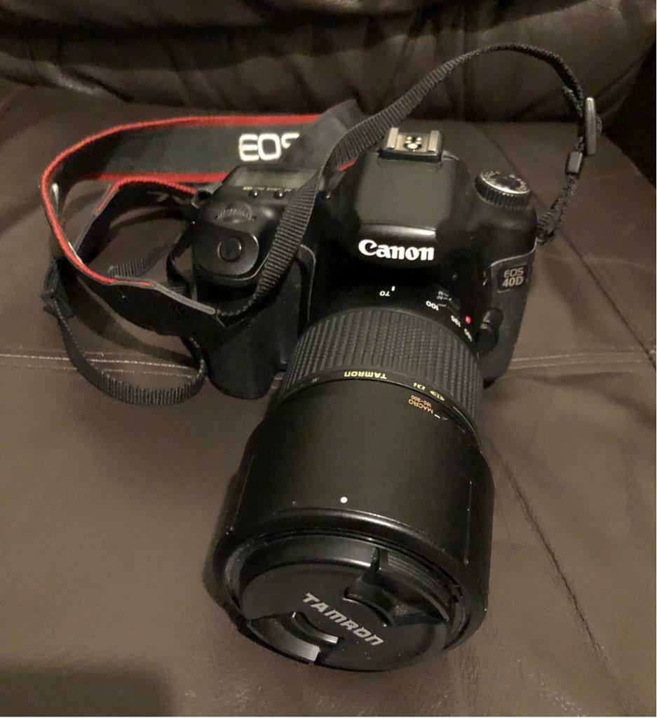 SOLD Canon EOS 40D & Lenses, Flash, Tripod, Camera Bag in Newbury