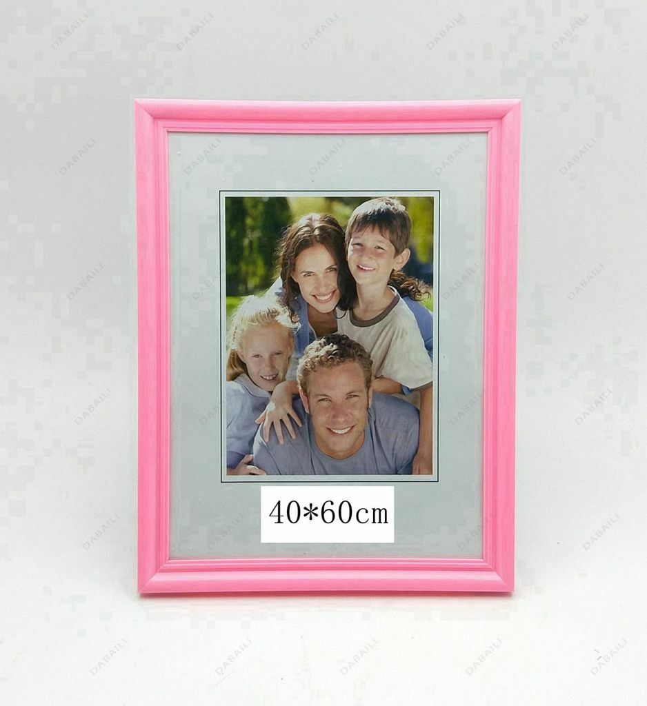 Cornice Per Foto Poster Quadri Tele Dimensioni 40x60cm Colore Rosa bal