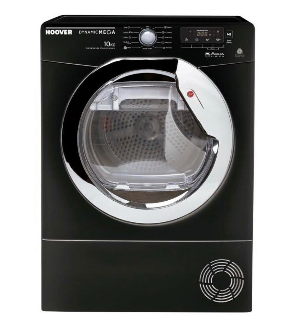 Hoover one touch smart wifi controlled condenser tumble drier 10KG in Wishaw, North