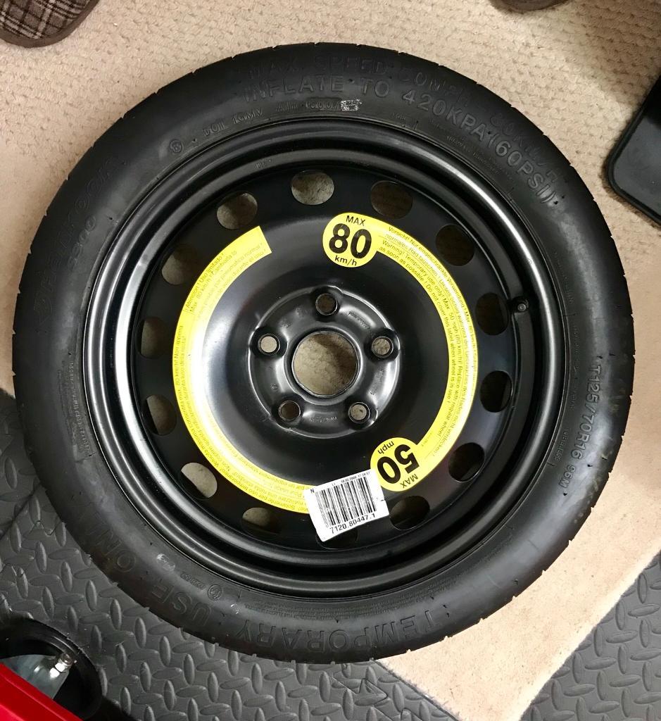VW / Audi / Skoda space saver spare wheel and tyre in County Durham