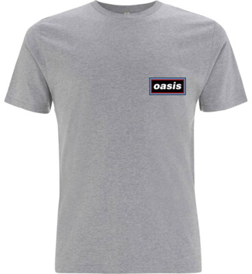 Oasis Lines Grey T-Shirt OFFICIAL