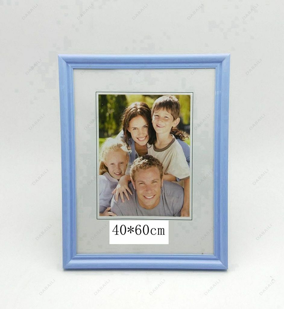 Cornice Per Foto Poster Quadri Tele Dimensioni 40x60cm Colore Azzurro bal