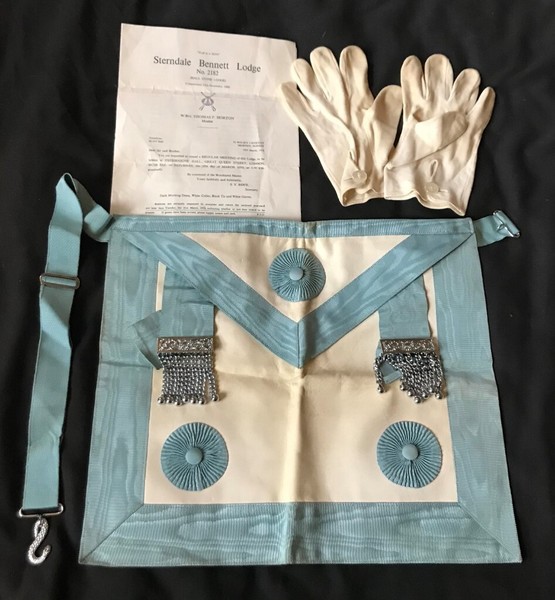 Masonic Aprons for sale in UK 63 used Masonic Aprons