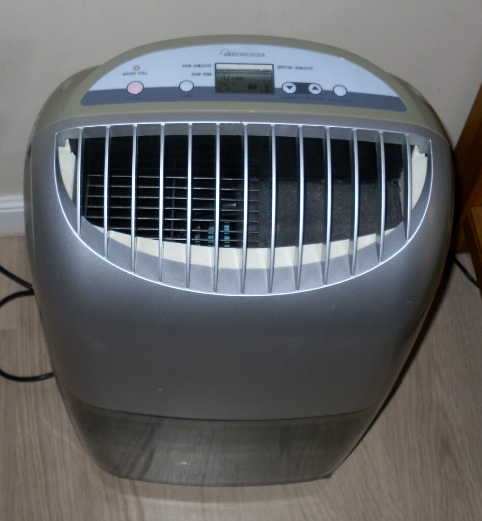 Homebase Portable Dehumidifier Model 148310 16L/Day LCD Display in