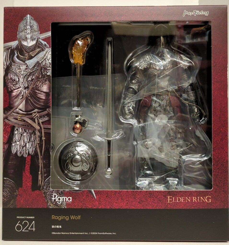 【新品未開封】figma EldenRing Raging Wolf フィギュア Max Factory figma no. 624 ELDEN RING Raging Wolf Figure From