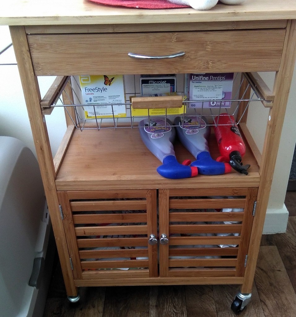 Bamboo kitchen unit. in Swansea Gumtree