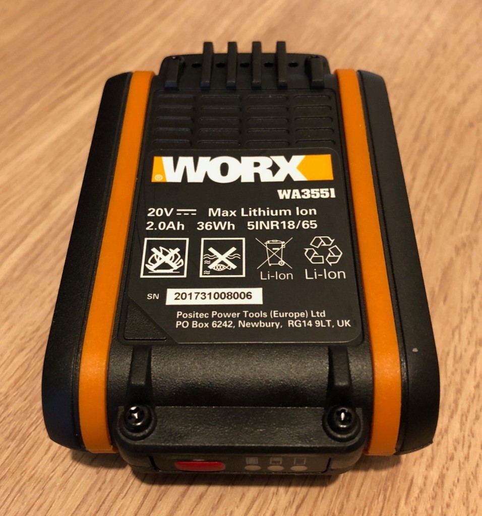 Аккумулятор worx wa3551