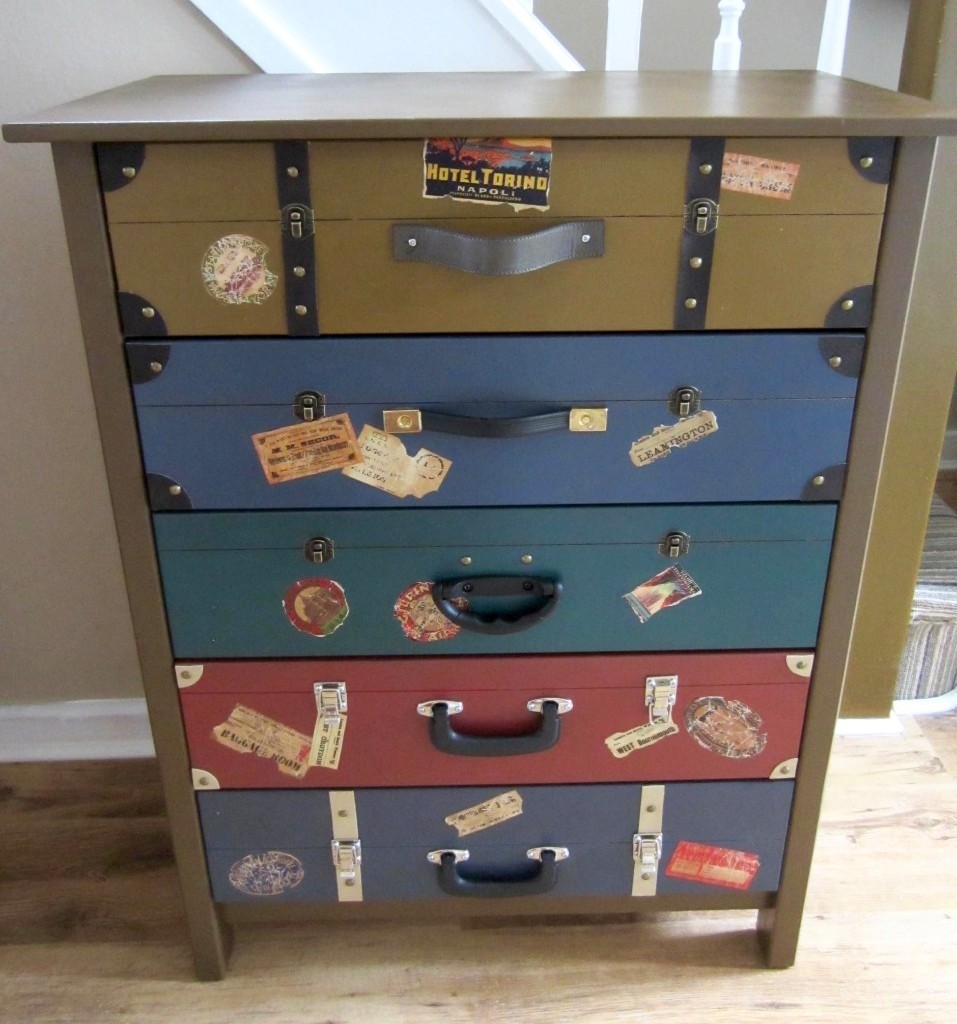 Chest Of Vintage Retro Style Suitcase Drawers. in Sale, Manchester