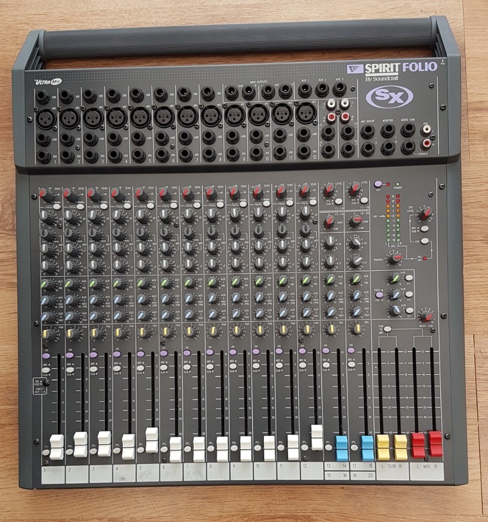 Soundcraft Spirit Folio SX Mixer
