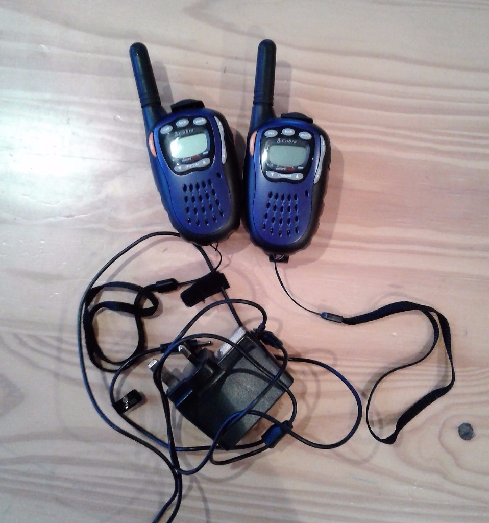 Cobra Microtalk Walkie Talkies/2 Way Radio - Unused - With dual charger