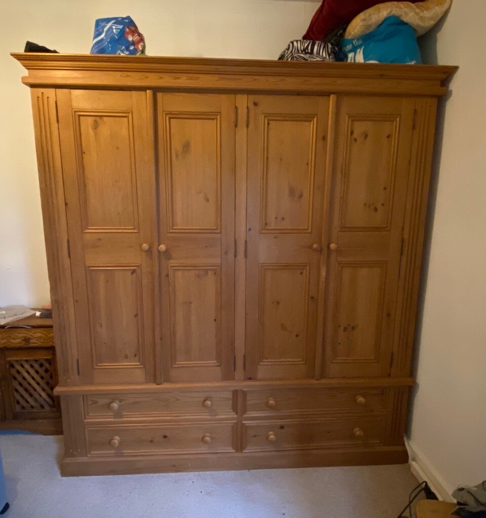 Pine Wardrobe in Taunton, Somerset Gumtree
